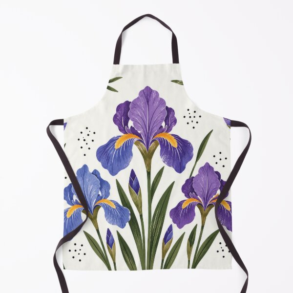 Item preview, Simple Irises Floral designed and sold by scicilysimonee.