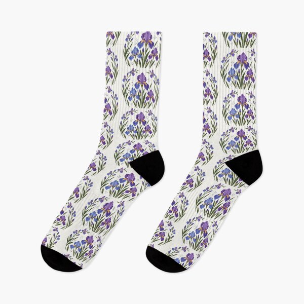 Item preview, Simple Irises Floral designed and sold by scicilysimonee.