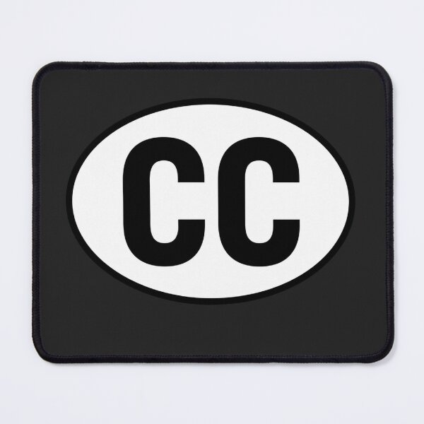 Item preview, CC — Corps Consulaire — Oval Diplomatic Sticker designed and sold by The Digital Compass.