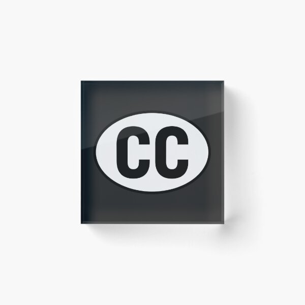 Item preview, CC — Corps Consulaire — Oval Diplomatic Sticker designed and sold by The Digital Compass.