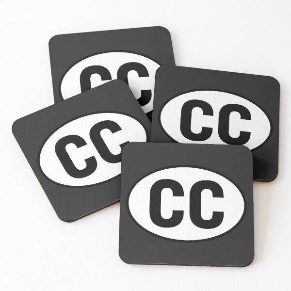 Item preview, CC — Corps Consulaire — Oval Diplomatic Sticker designed and sold by The Digital Compass.