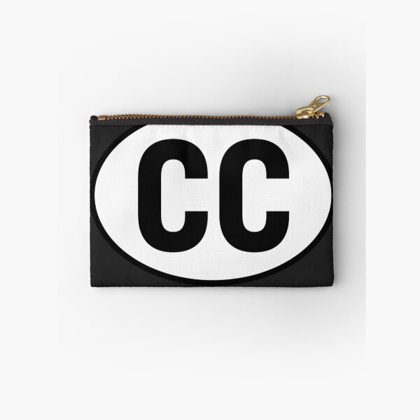 Item preview, CC — Corps Consulaire — Oval Diplomatic Sticker designed and sold by The Digital Compass.