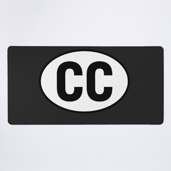 Item preview, CC — Corps Consulaire — Oval Diplomatic Sticker designed and sold by The Digital Compass.
