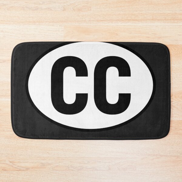 Item preview, CC — Corps Consulaire — Oval Diplomatic Sticker designed and sold by The Digital Compass.
