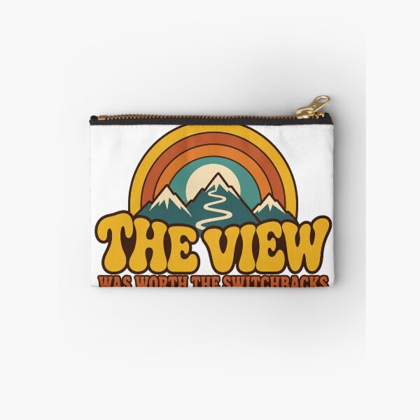 Item preview, The View Was Worth the Switchbacks Retro Hiking designed and sold by eignvalue.