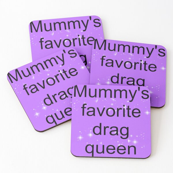 Item preview, Mummy's favorite drag queen in sparkly purple designed and sold by AYTFA.