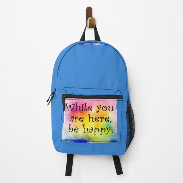 Item preview, While you are here be happy. Original watercolor. designed and sold by aswoa.