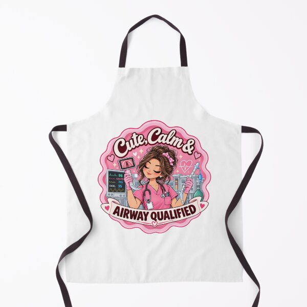 Item preview, Cute Calm & Airway Qualified Anesthesiologist designed and sold by MaritaSS.