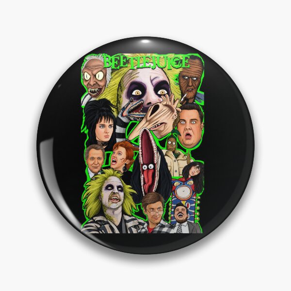 Item preview, Beetlejuice collage art designed and sold by gjnilespop.