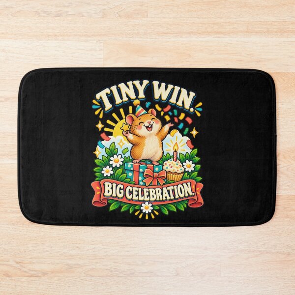 Item preview, Tiny Win, Big Celebration - Hamster designed and sold by Good Mood Foundry.
