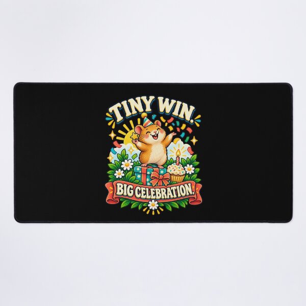 Item preview, Tiny Win, Big Celebration - Hamster designed and sold by Good Mood Foundry.