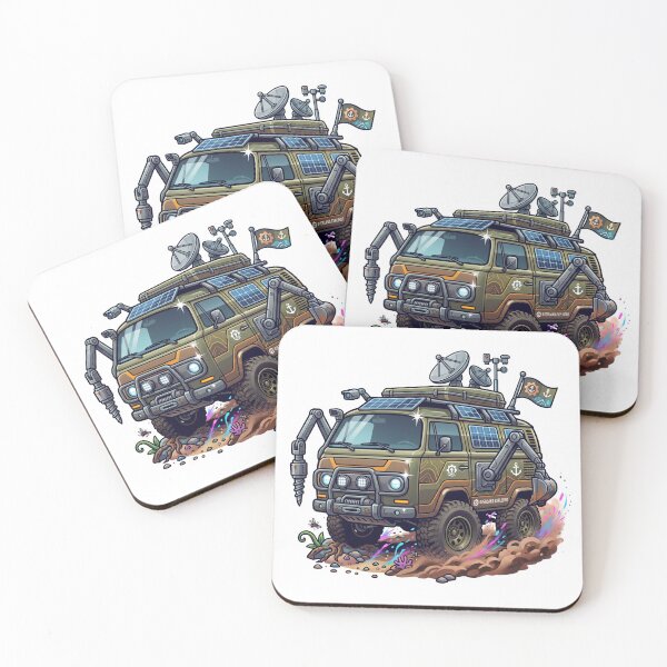 Item preview, Custom Retro British Forward Control Explorer Van Sticker designed and sold by Fixnovaguide.