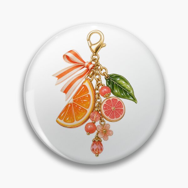 Item preview, Colorful Fruit Bag Charm Collection – Kitsch Maximalist Accessory Art designed and sold by Georain.