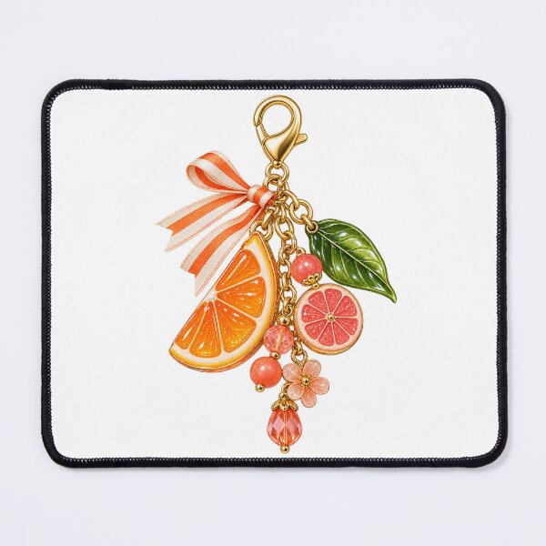 Item preview, Colorful Fruit Bag Charm Collection – Kitsch Maximalist Accessory Art designed and sold by Georain.