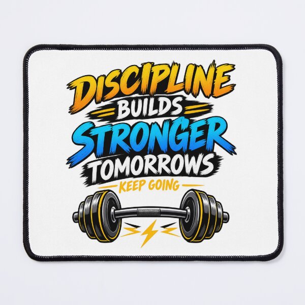 Item preview, Discipline Builds Stronger Tomorrows designed and sold by Design Sounds Studio.