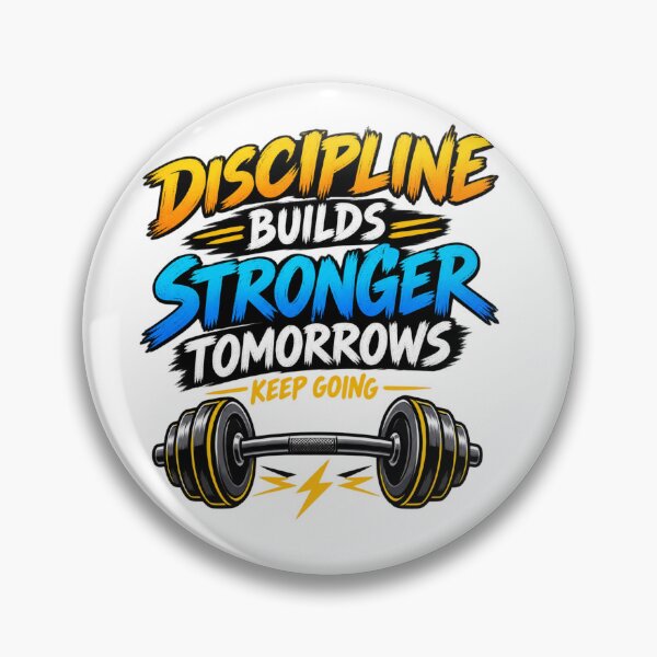 Item preview, Discipline Builds Stronger Tomorrows designed and sold by Design Sounds Studio.