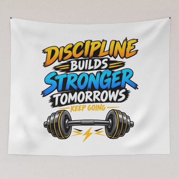 Item preview, Discipline Builds Stronger Tomorrows designed and sold by Design Sounds Studio.