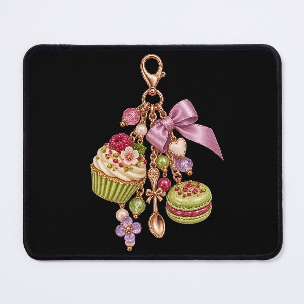 Item preview, Colorful Fruit Bag Charm Collection – Kitsch Maximalist Accessory Art designed and sold by Georain.