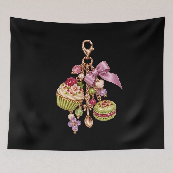 Item preview, Colorful Fruit Bag Charm Collection – Kitsch Maximalist Accessory Art designed and sold by Georain.