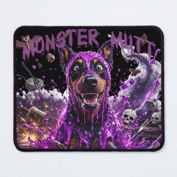 Item preview, Monster Mutt Spooky Halloween Doberman Slime Horror designed and sold by CraftyValley.