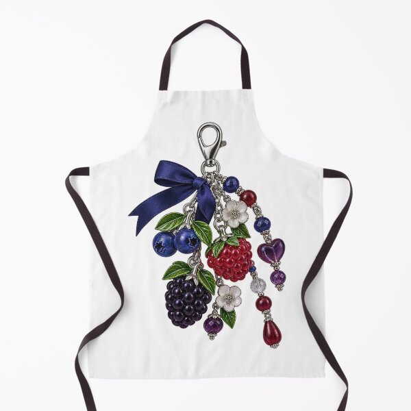Aperçu de l'œuvre Collection de breloques colorées pour sacs à fruits – Accessoires kitsch maximalistes créée et vendue par Georain.