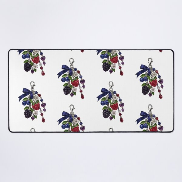 Item preview, Colorful Fruit Bag Charm Collection – Kitsch Maximalist Accessory Art designed and sold by Georain.