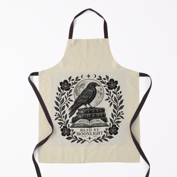 Item preview, Dark Academia Raven for Book Lovers designed and sold by POD DYNASTY | Original Print On Demand T-Shirt Graphics.