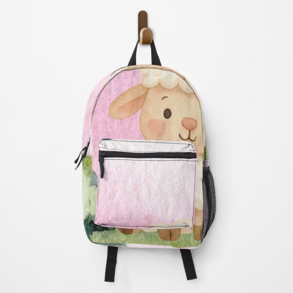 Item preview, Psalm 23 Cute Lamb | Watercolor Christian Scripture Art designed and sold by LensDyn™.
