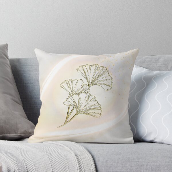 Item preview, Botanical Art Print "Ginkgo Aura" designed and sold by Diseño que alegran tu día.
