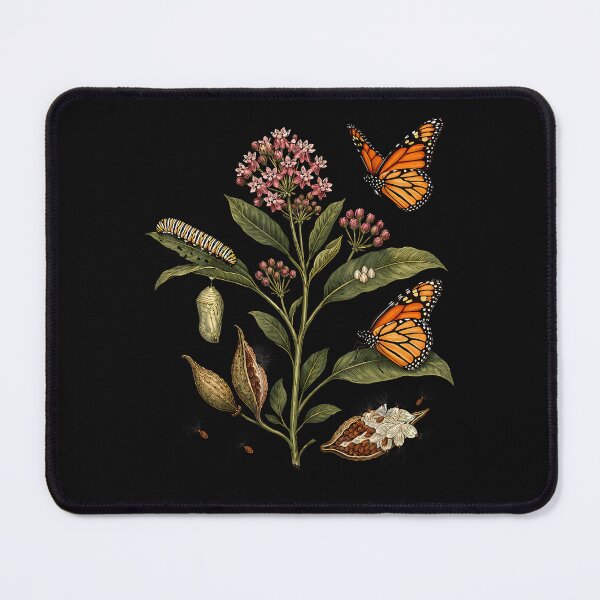 Item preview, Monarch Butterfly Life Cycle Milkweed Botanical Nature Lover designed and sold by Chromatic-Cubes.
