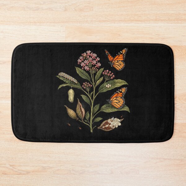 Item preview, Monarch Butterfly Life Cycle Milkweed Botanical Nature Lover designed and sold by Chromatic-Cubes.