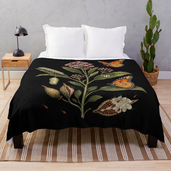 Item preview, Monarch Butterfly Life Cycle Milkweed Botanical Nature Lover designed and sold by Chromatic-Cubes.