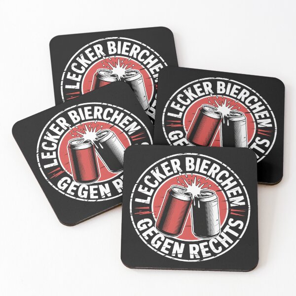 Artikelvorschau, Lecker Bierchen gegen Rechts – Erklärung für Menschenrechte und Solidarität entworfen und verkauft von LoFizzy.