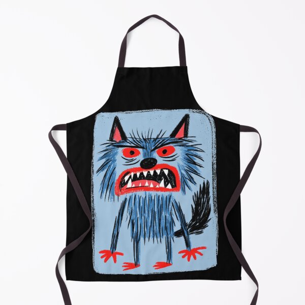 Item preview, Blue Cartoon Werewolf designed and sold by Bernard Santora.