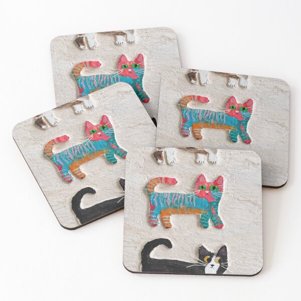 Artikelvorschau, Three Cats – Creativity Runs in the Family entworfen und verkauft von alexanderVision.