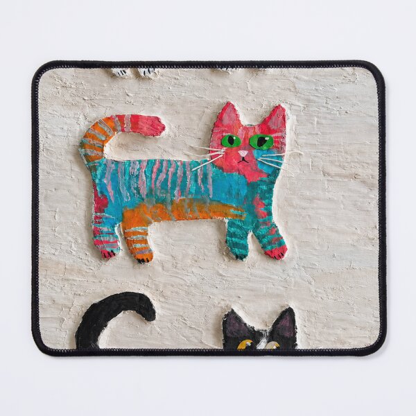 Item preview, Three Cats – Creativity Runs in the Family designed and sold by alexanderVision.