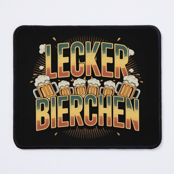 Item preview, Lecker Bierchen– lustiger Party Spruch zum Feiern designed and sold by LoFizzy.