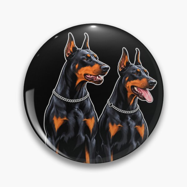Item preview, doberman Duo Guard Dogs designed and sold by gypsy-joker.