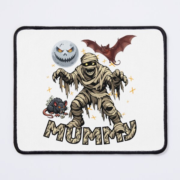 Item preview, Spooky Halloween cartoon illustration, Mummy and friends "MUMMY". designed and sold by Art-Horizon.