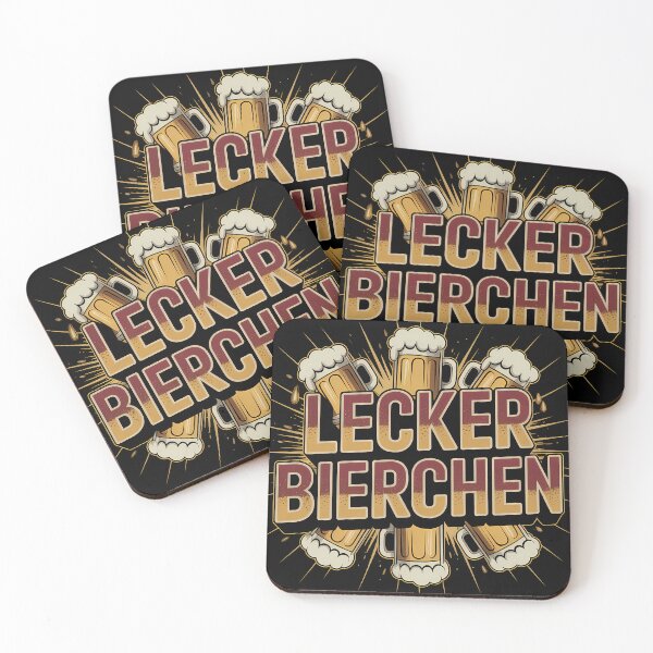 Artikelvorschau, Lecker Bierchen – lustiger Party Spruch zum Feiern entworfen und verkauft von LoFizzy.