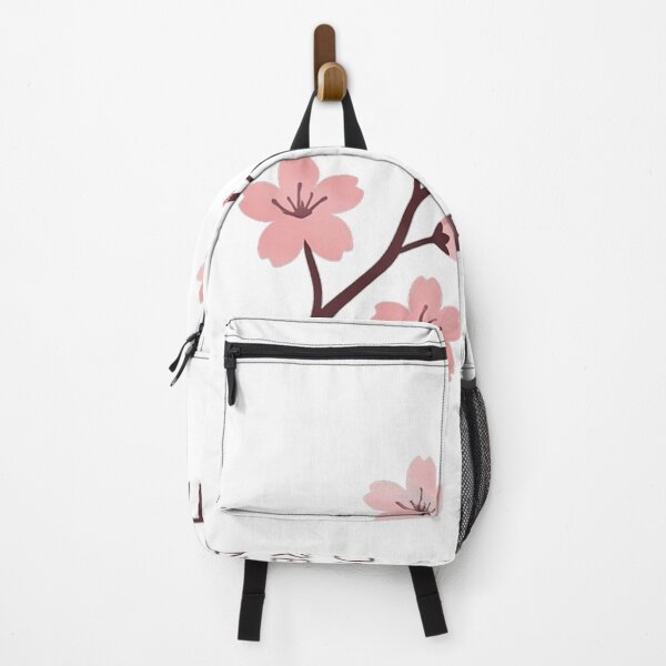 Item preview, Pink blossom cherry branch watercolor designed and sold by SunkeyDesigns.