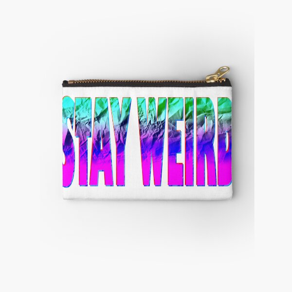 Item preview, "STAY WEIRD" Retro designed and sold by ShopCNTS.
