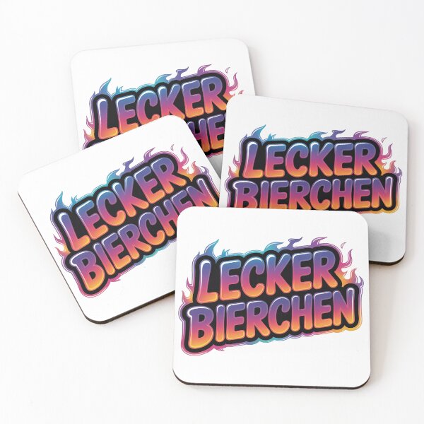 Artikelvorschau, Lecker Bierchen – lustiger Party Spruch zum Feiern entworfen und verkauft von LoFizzy.