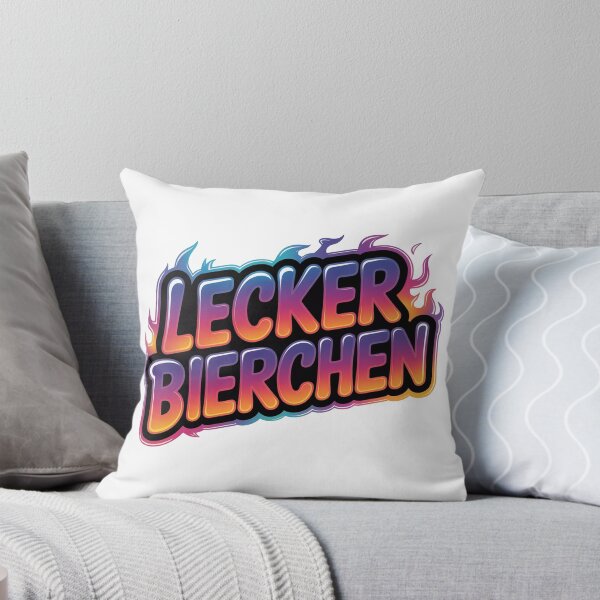 Item preview, Lecker Bierchen– lustiger Party Spruch zum Feiern designed and sold by LoFizzy.