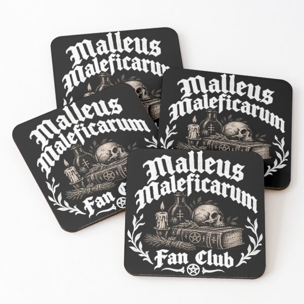 Item preview, Malleus Maleficarum Fan Club White designed and sold by Medieval Shirts.