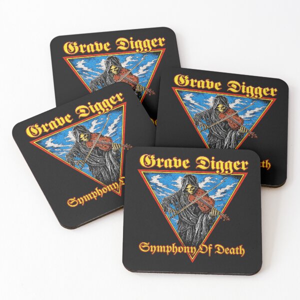 Item preview, heavy metal legend grave digger symphony of death designed and sold by Metal-Rock.