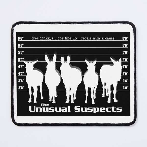 Item preview, Unusual suspects designed and sold by Rebeldonkey.
