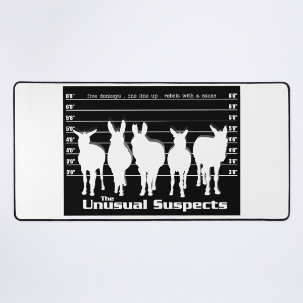 Item preview, Unusual suspects designed and sold by Rebeldonkey.