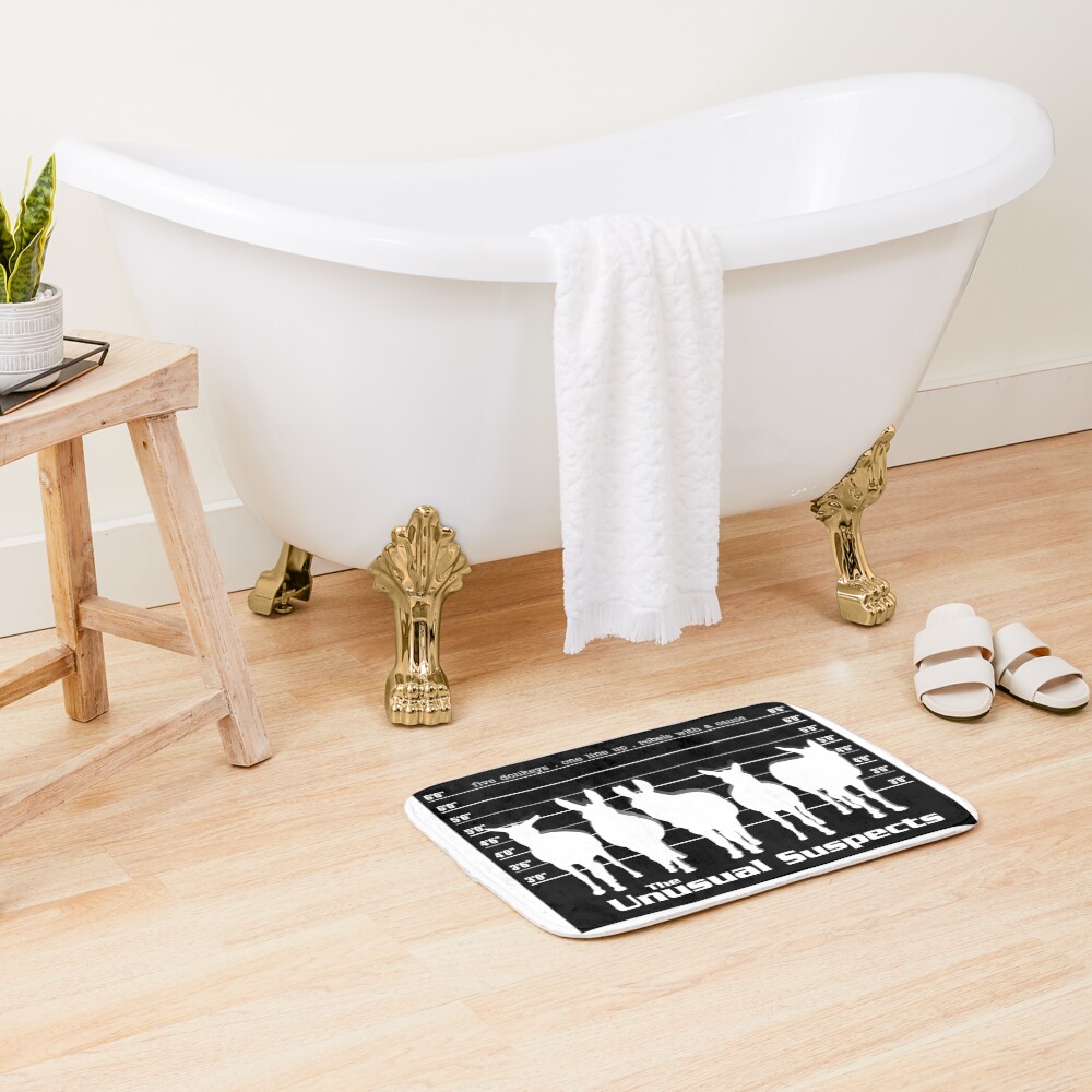 Item preview, Bath Mat designed and sold by Rebeldonkey.