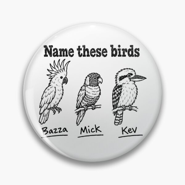 Item preview, Name These Birds Funny Australian Bird Humor designed and sold by Yellowriversss.